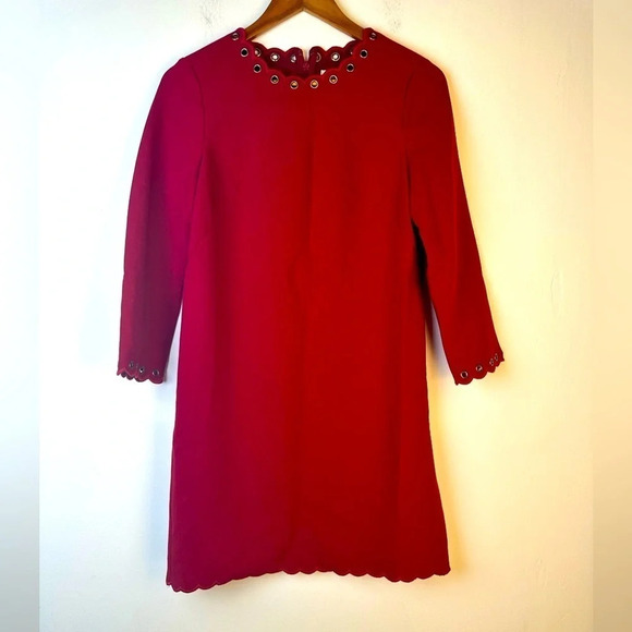 Kate Spade Grommet Scalloped Trim Shift NWOT - Picture 3 of 9